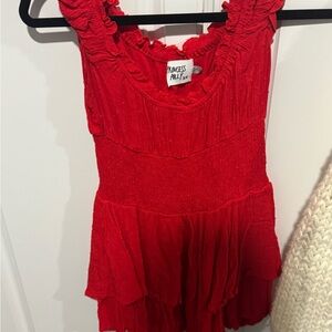 Princess Polly Vibrant Red Dress